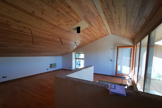 rénovation de maison en Ardèche par un architecte espace intérieur
