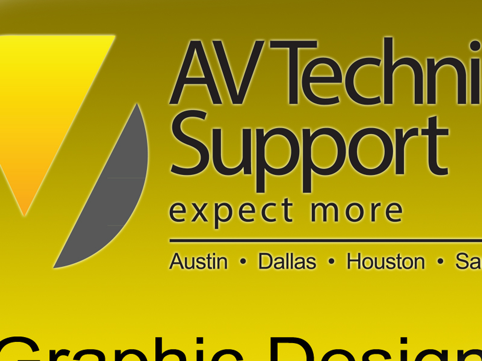 AV Technical Support Graphic Design - Bill Reed's Portfolio