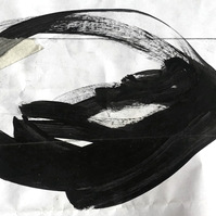 Acrylic paint on paper 
