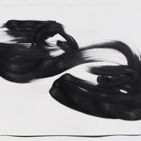 Everything's Measured in Distance From You Drawing | Graphite on watercolour paper, 67" x 42.5"
