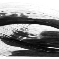 Holding On Very Tightly | Graphite on watercolour paper, 42" x 16.5"