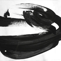 Acrylic paint on paper 4" x 6"