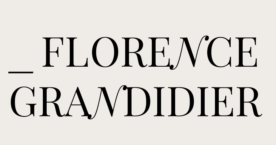 Florence Grandidier's Portfolio