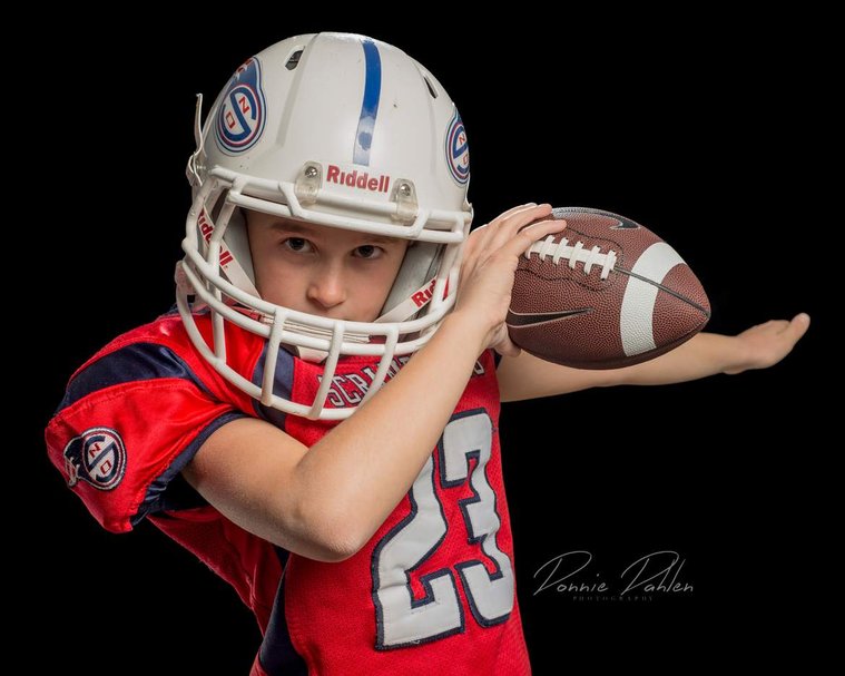 New Oxford Scramblers Football by Donnie Dahlen Photography