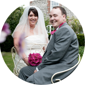 Professional wedding photographer in West Sussex