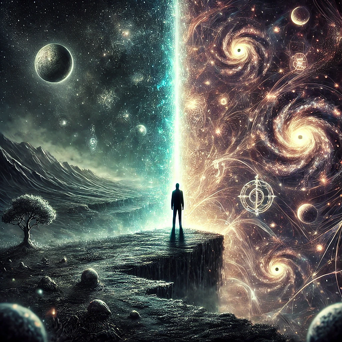 AI art that Zachary Daigle made after ketamine treatment.