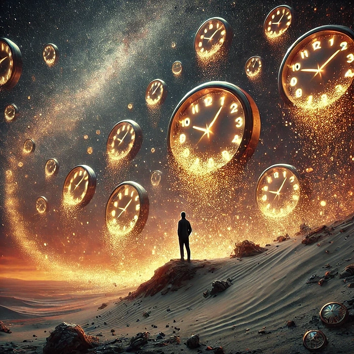 AI art that Zachary Daigle made after ketamine treatment.