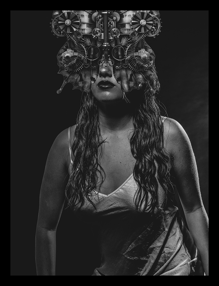 During his stint at NSCAD, Zack Daigle incorporated past photos and art to create stunning steampunk imagery.