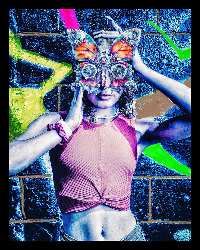 During his stint at NSCAD, Zack Daigle incorporated past photos and art to create stunning steampunk imagery.