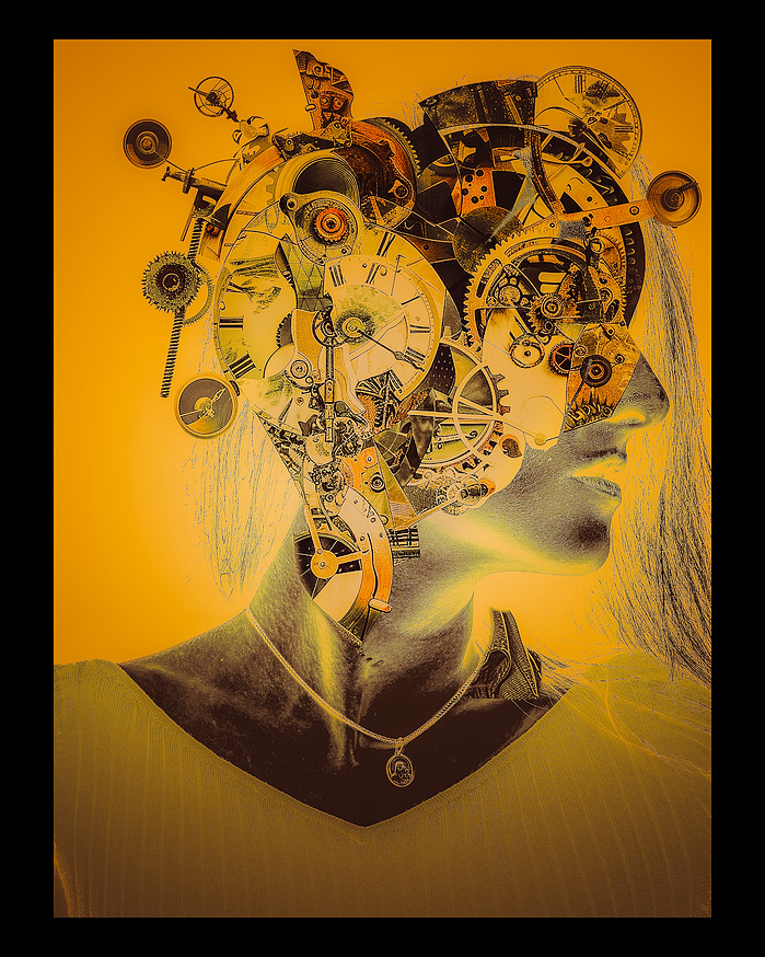 During his stint at NSCAD, Zack Daigle incorporated past photos and art to create stunning steampunk imagery.