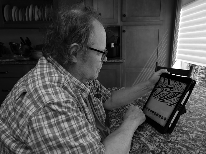 Photo project on Zack Daigle's father and the turning of a chapter.