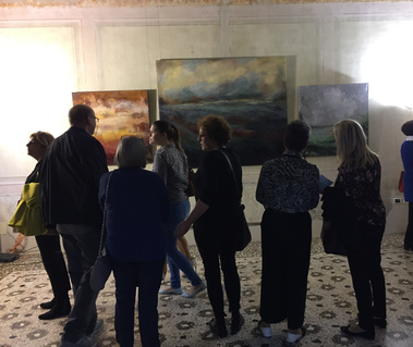 Anima Mundi exhibition, opening night, Villa Fabris Thiene, Italy, with dadaprojects