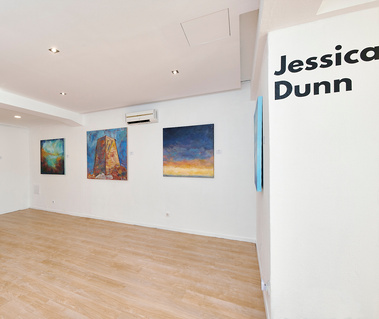 Fresco Gallery, Jessica Dunn , Algarve artist, exhibition, abstract landscapes