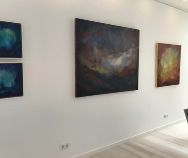 Jessica Dunn with Quinta Art Collective, exhibition at Gallery Aderita Artistic Space, Vale do Lobo, Portugal