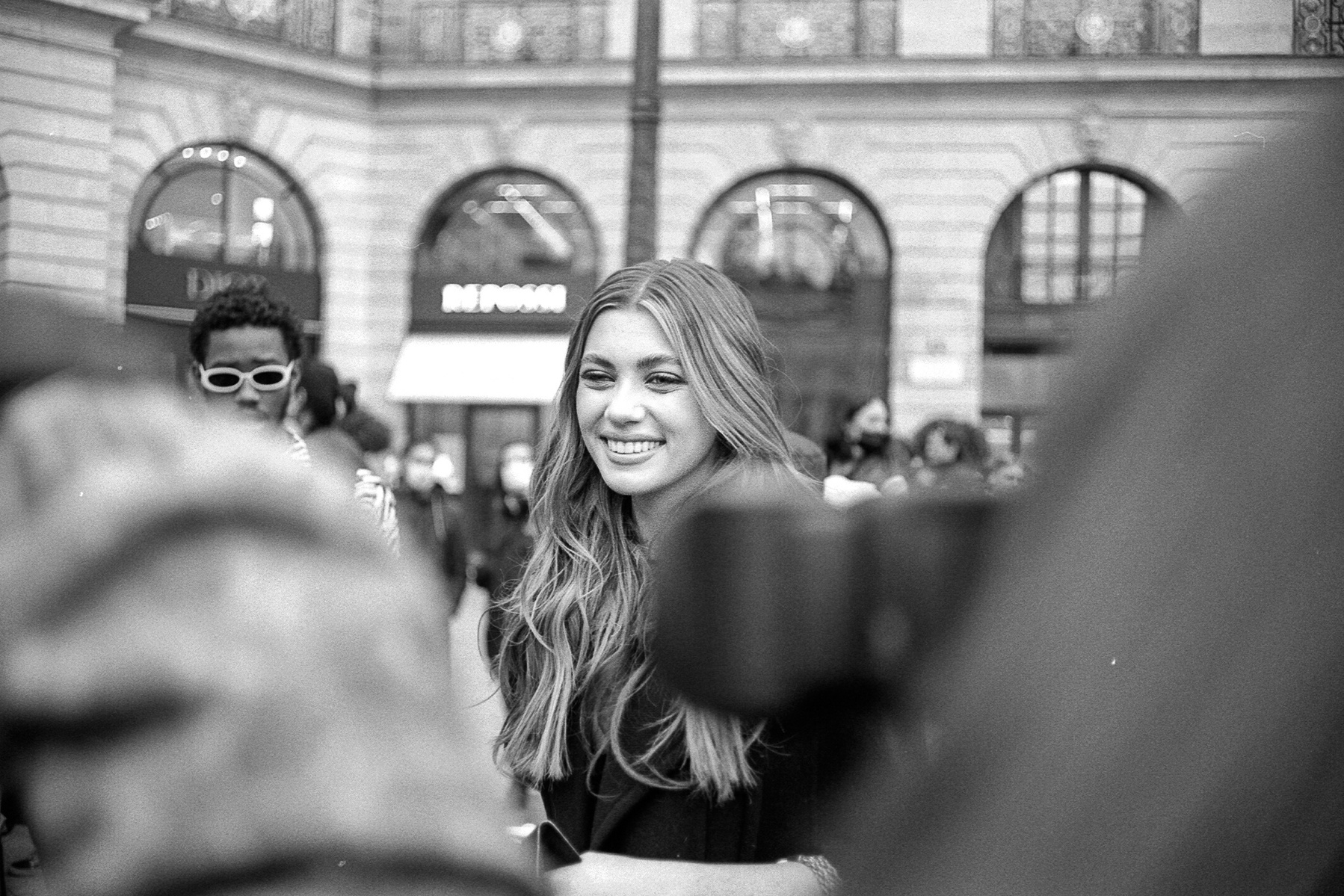 35mm photos shot at Valentino Paris Fashion Week 2022 by Grégoire Huret, on kodak film with Leica M6