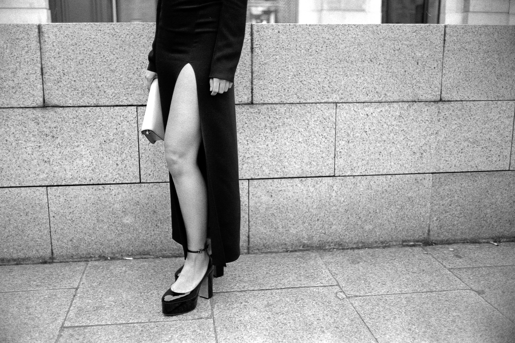 35mm photos shot at Valentino Paris Fashion Week 2022 by Grégoire Huret, on kodak film with Leica M6