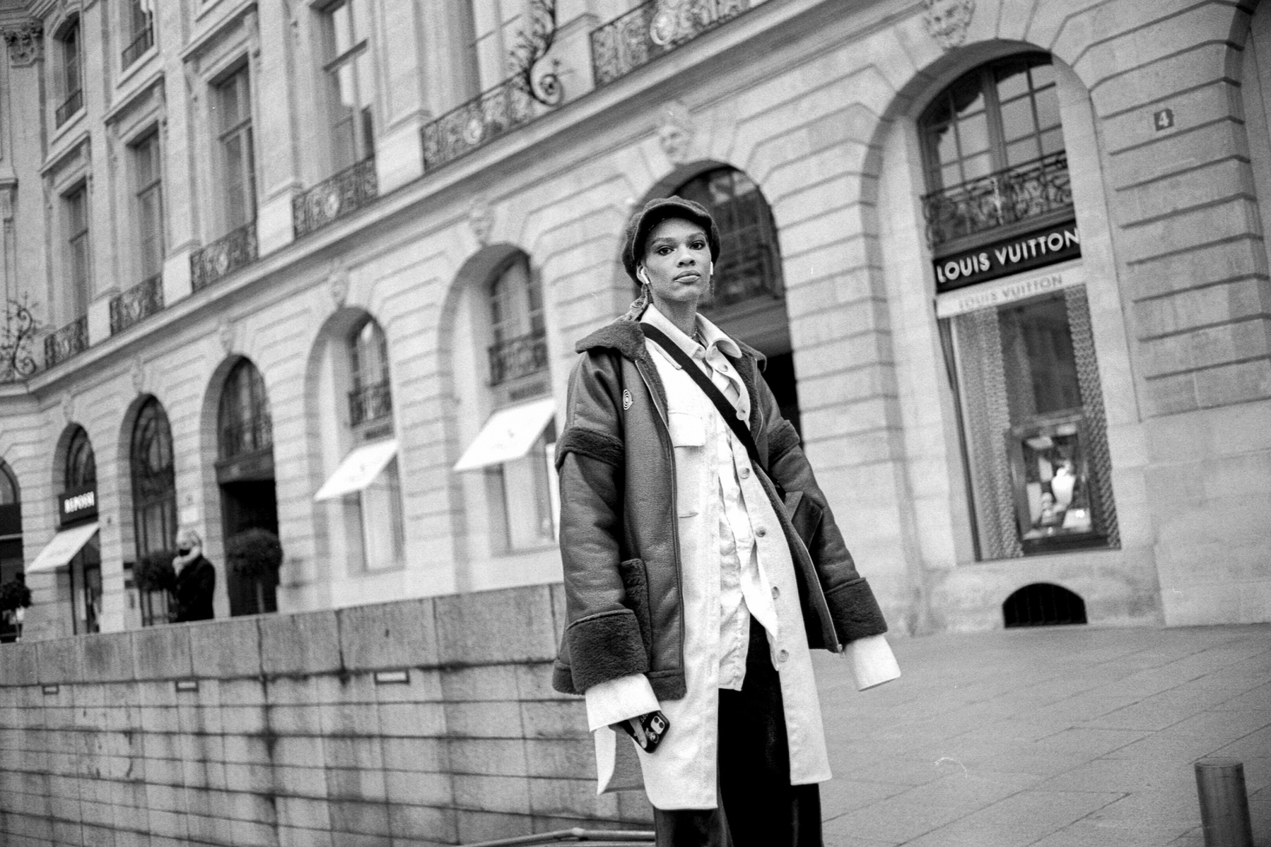 35mm photos shot at Valentino Paris Fashion Week 2022 by Grégoire Huret, on kodak film with Leica M6