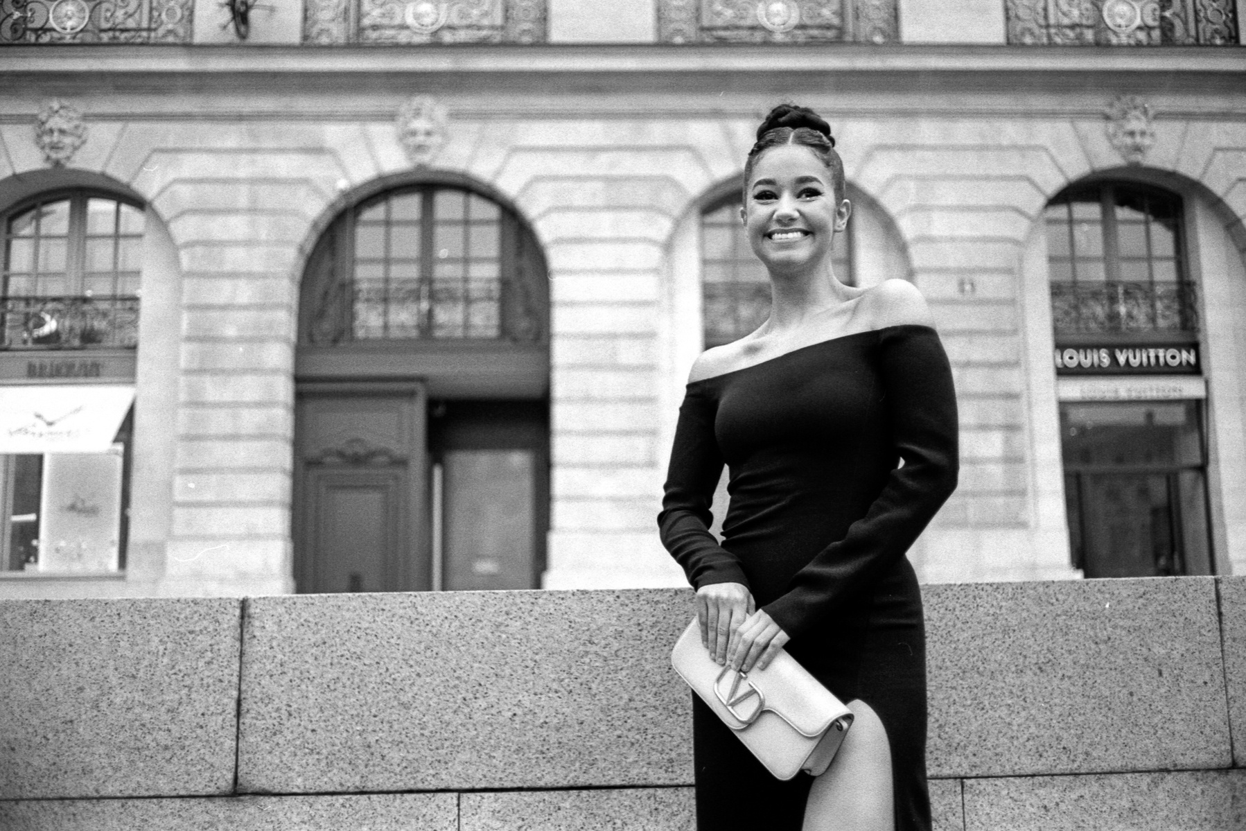 35mm photos shot at Valentino Paris Fashion Week 2022 by Grégoire Huret, on kodak film with Leica M6