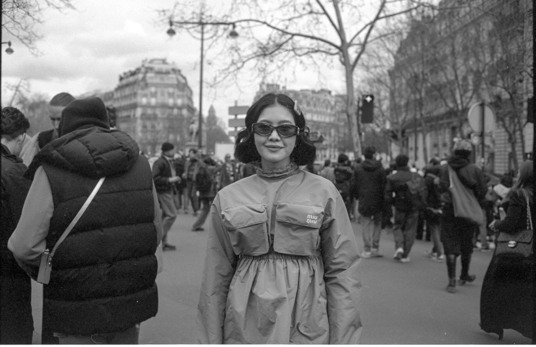 Proud Oranicha K at MiuMiu PFW
aka Proud Olives 