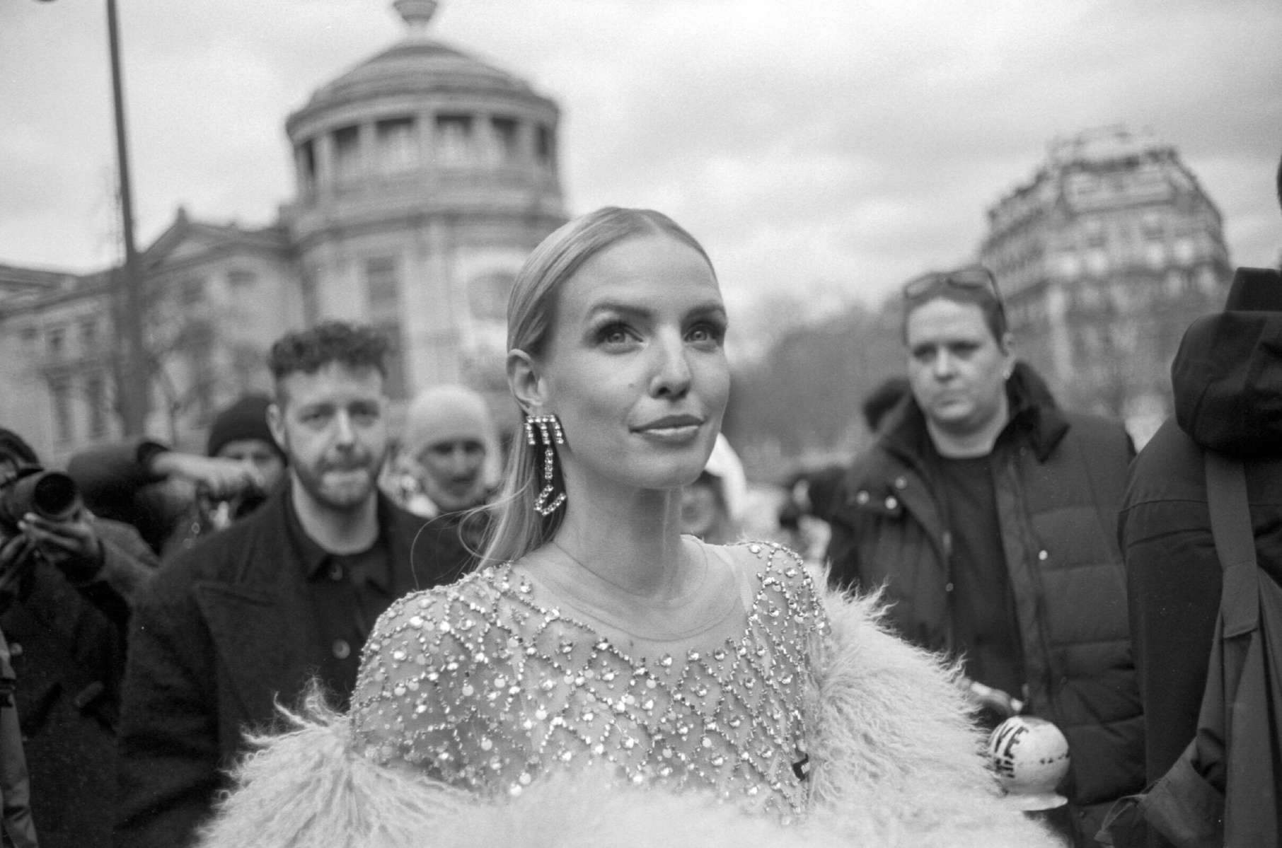 Leonie Hanne at MiuMiu PFW

