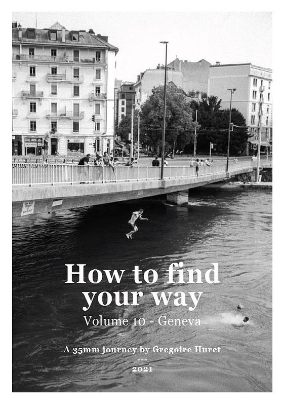 "How to find your way" is a conceptual zine self-published by Gregoire Huret.

The best way to enjoy analogue street-photography and to find your way in the city. All photographs are located on the map behind the zine, it’s easy and you can keep it in you