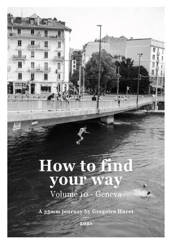"How to find your way" is a conceptual zine self-published by Gregoire Huret.

The best way to enjoy analogue street-photography and to find your way in the city. All photographs are located on the map behind the zine, it’s easy and you can keep it in you