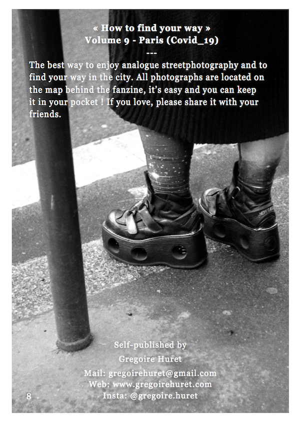 Back of the zine HTFYW vol 9