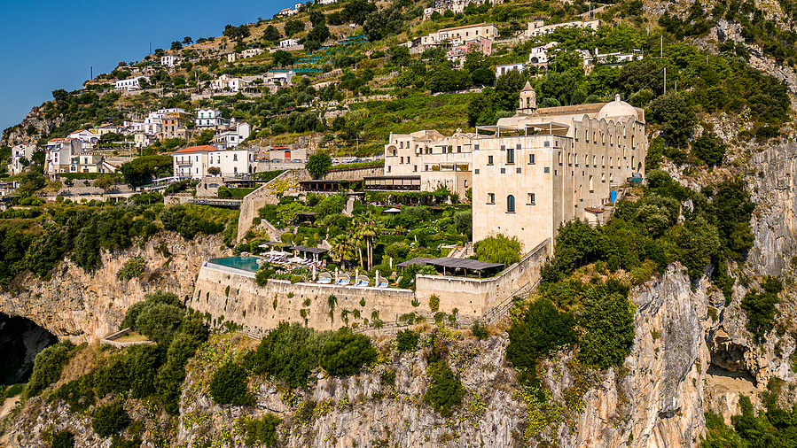 A hotel in Amalfi Italy