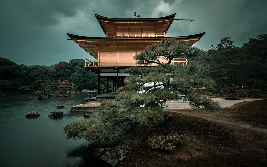 A tremple in Japan