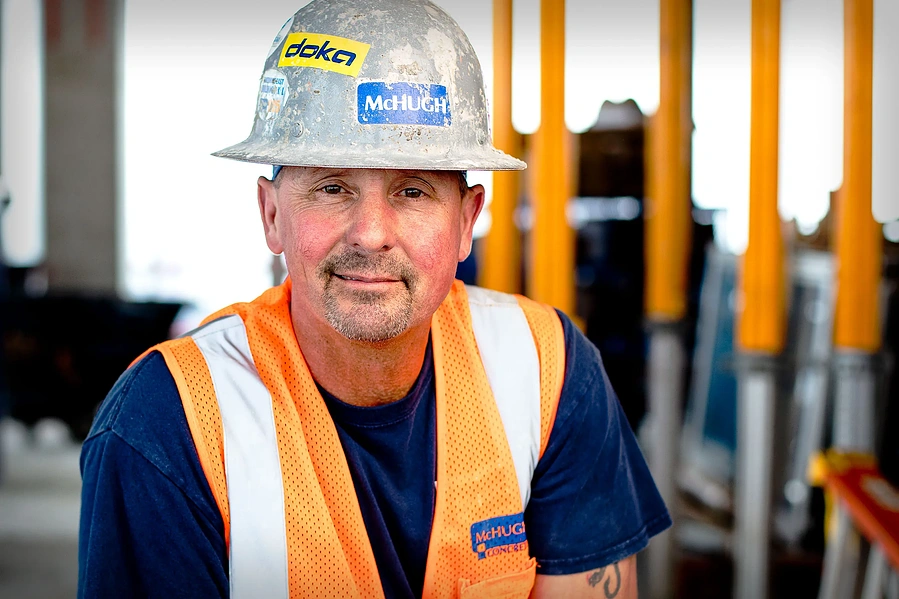 portrait of a construction worker