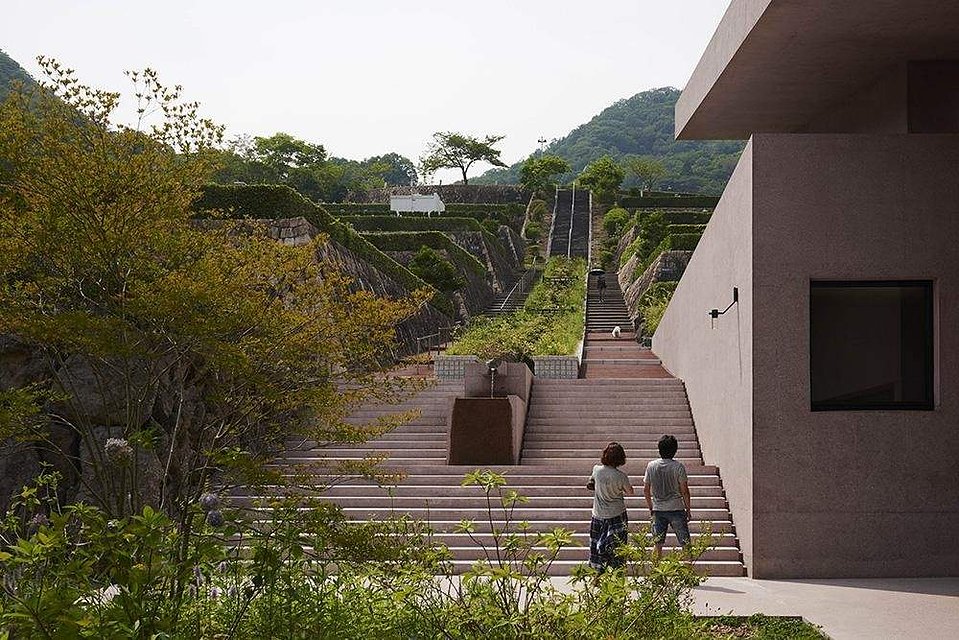 Inagawa Cemetery Chapel and Visitor Center, photo courtesy of Keiko Sasaoka
