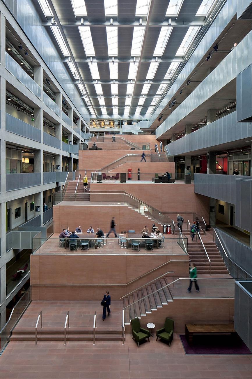 BBC Scotland Headquarters, photo courtesy of Ute Zscharnt for David Chipperfield Architects