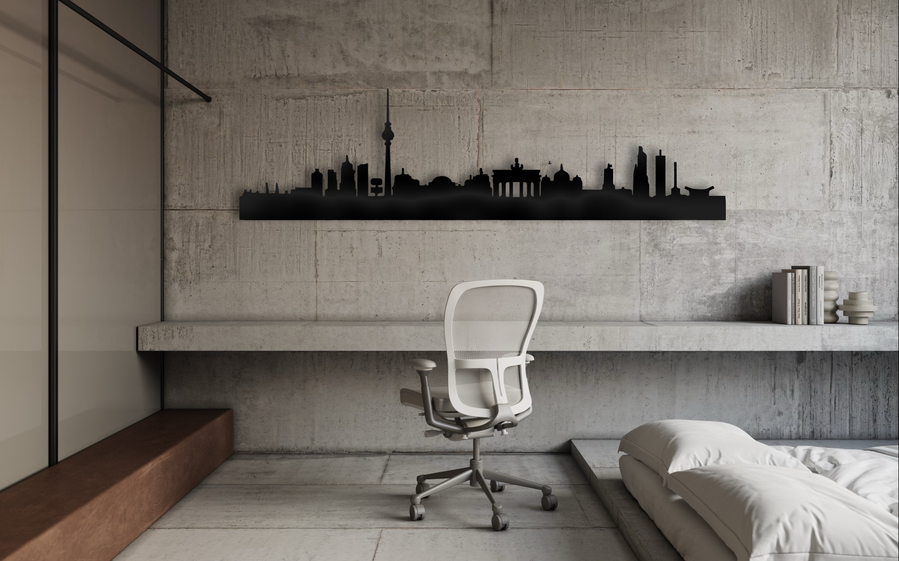 This is "Berlin" an artwork of the artist Marcello Ghirardi Paganella, part of  its "Skyline" Collection.
