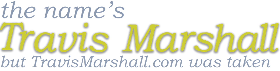 Travis Marshalls Portfolio