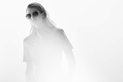 Boss Eyewear campaign featuring Toni Garrn