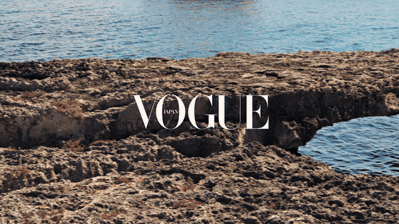 Vogue Japan July 2021 editorial story featuring Vittoria Ceretti in Puglia