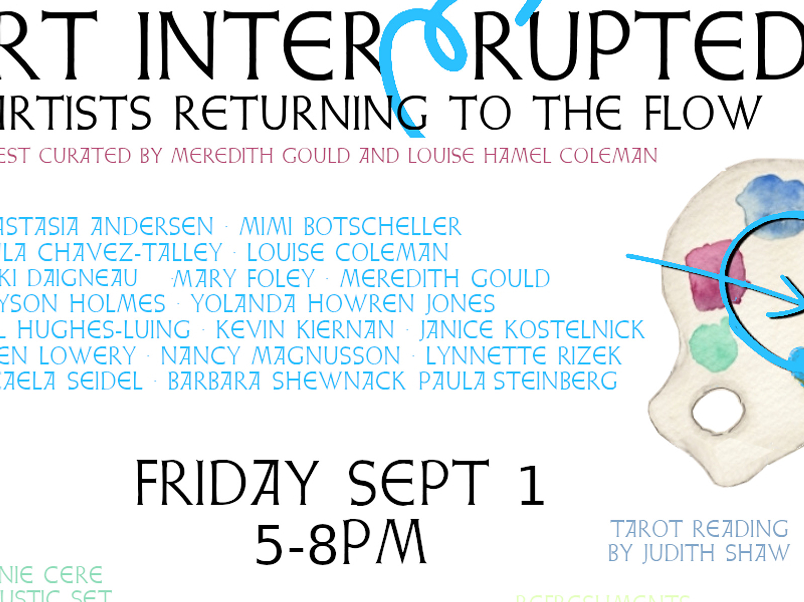 Interrupted Artist Art Interrupted: Artists Returning to the Flow - Old Walls Gallery