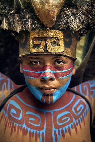 A portrait done outside a cenote in the Yucatan Peninsula, Mexico