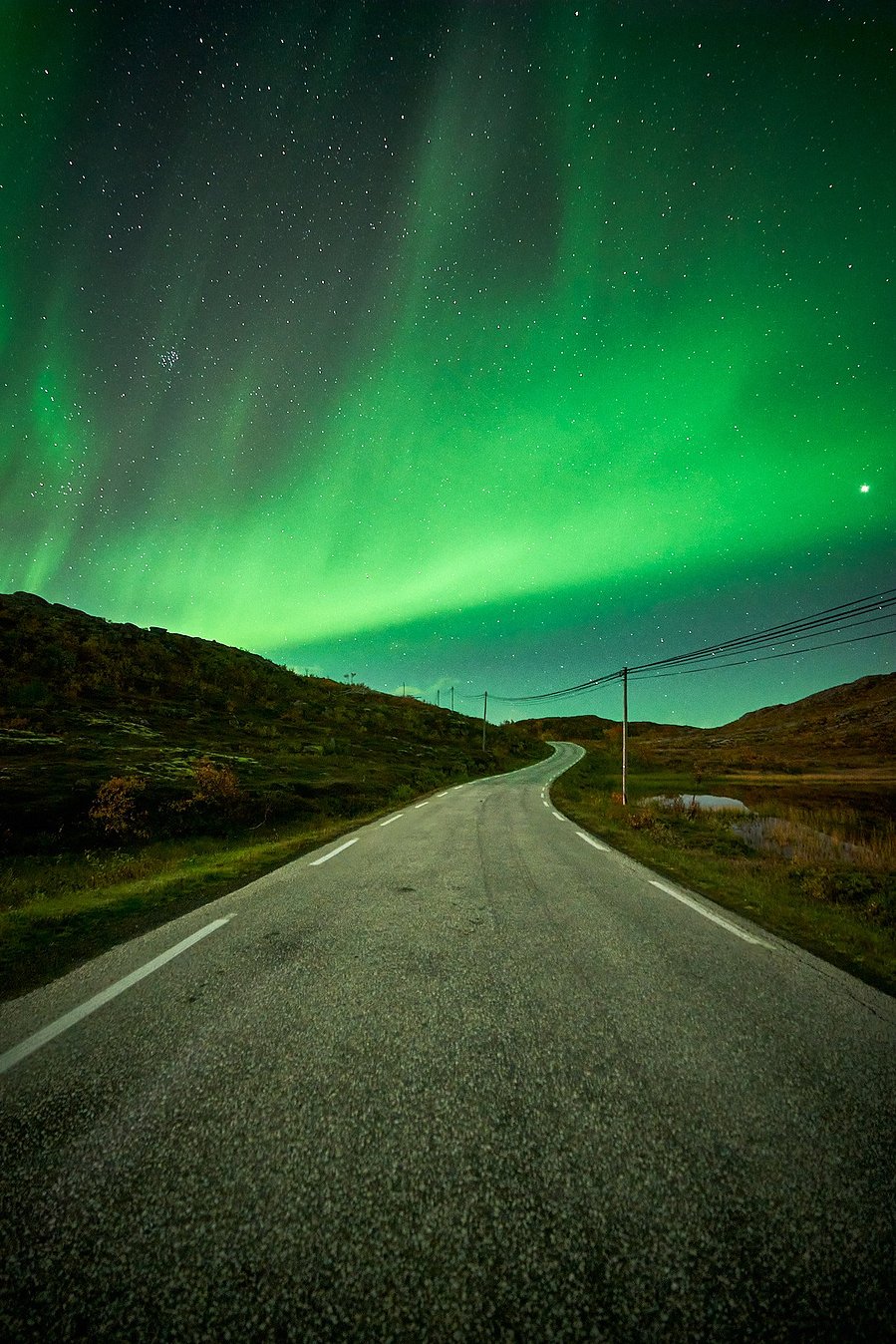 Northern Lights near Tromsø, Norway