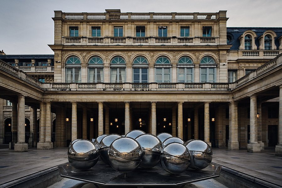 La Fontaine des Spheres at Palais Royal