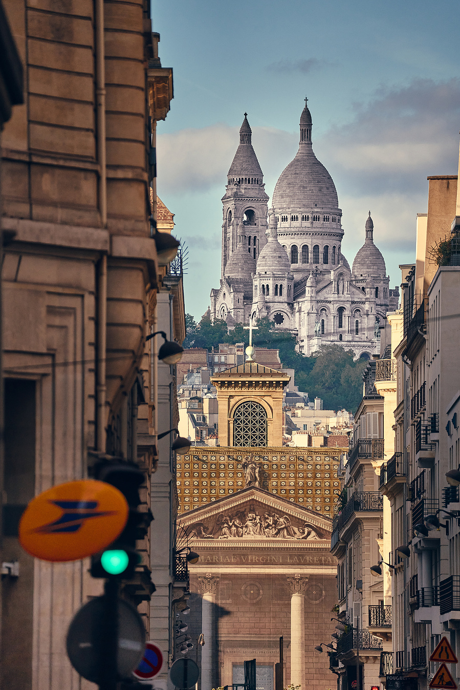 Looking north towards Montmartre and Sace Couer