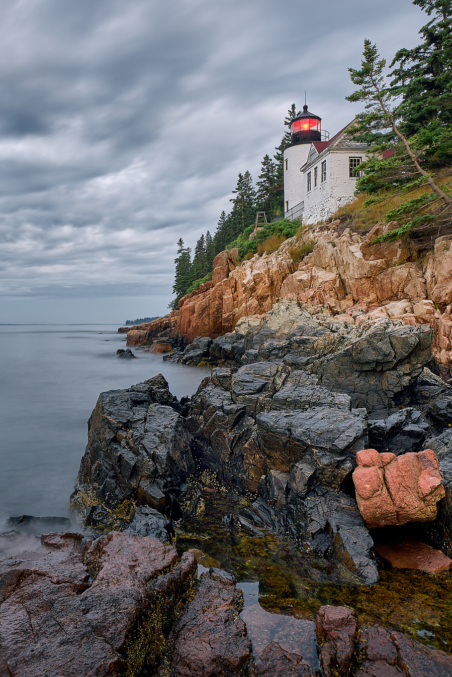 Bass Harbor Lighthouse in Acadia, Maine