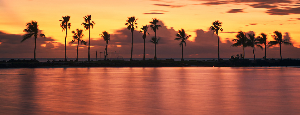 Matheson Hammock Park & Marina, in Southern Miami. Long exposure. 