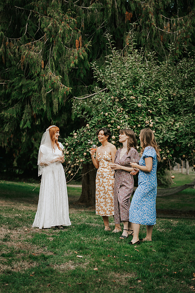 Country Wedding Morning in Courtenay, Vancouver Island