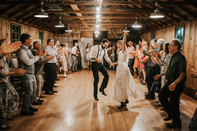 Bride and Groom Dance Country Wedding in Dove Creek, Courtenay, Vancouver Island