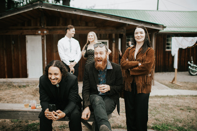 Country Wedding in Dove Creek, Courtenay, Vancouver Island