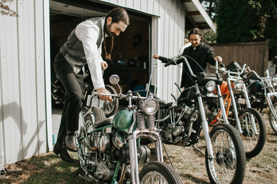 Wedding Morning in Courtenay, Vancouver Island
