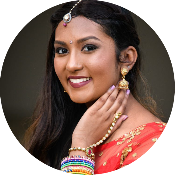 Indian Senior Pictures in gorgeous traditional Indian outfits and jewelry 