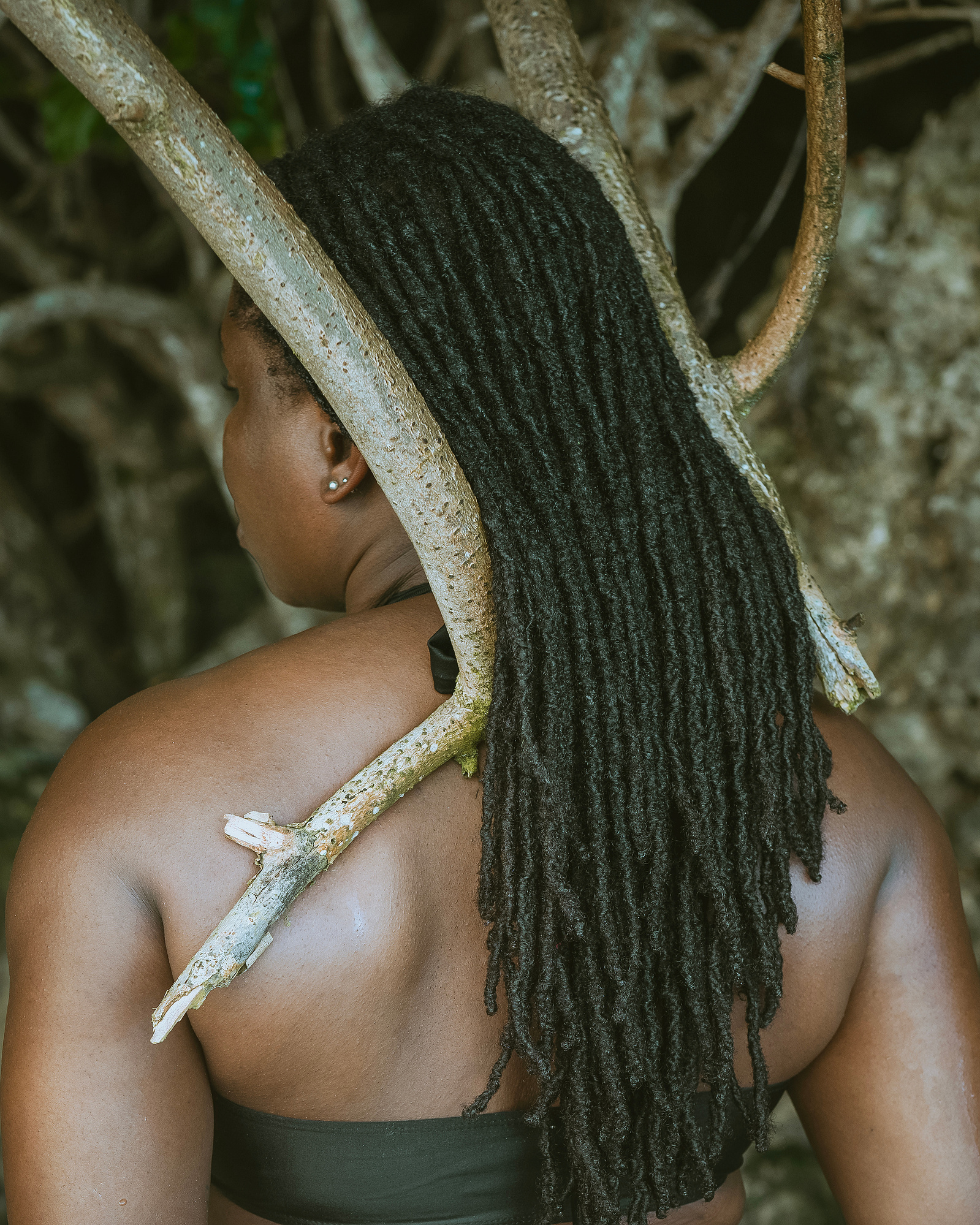 A rastafarian woman