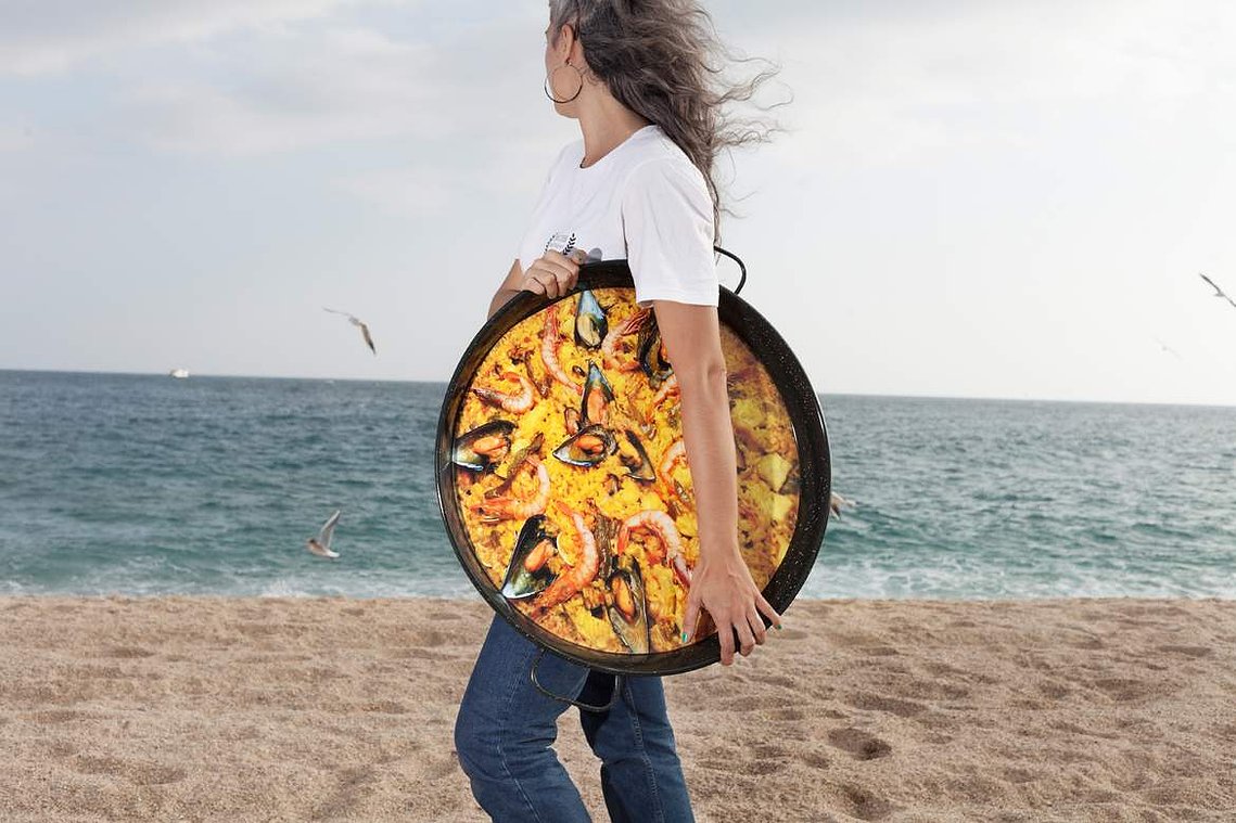 CATALONIA, LLORET DE MAR The Catalan Paella is a “mar i munt” sea and mountains) version, cooked using both seafood and chicken.